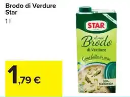 Carrefour Brodo di Verdure Star offerta
