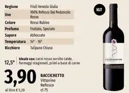Famila Market BACCICHETTO Vittorino Refosco offerta