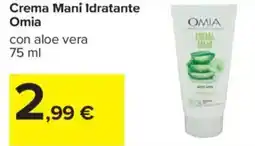 Carrefour Crema Mani Idratante Omia offerta