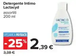 Carrefour Detergente Intimo Lactacyd offerta