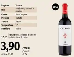 Famila Market CECCHI Chianti offerta