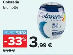 Carrefour Coloreria Blu notte offerta