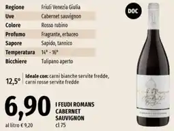 Famila Market I feudi romans cabernet sauvignon offerta