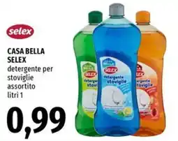Famila Market CASA BELLA SELEX detergente per stoviglie offerta