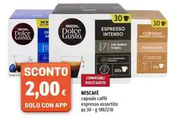 Famila Market NESCAFÉ capsule caffè espresso offerta