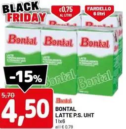 DPiù Bontal latte p.s. uht offerta