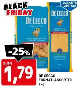 DPiù De cecco offerta