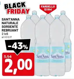 DPiù Sant'anna naturale sorgente rebruant offerta