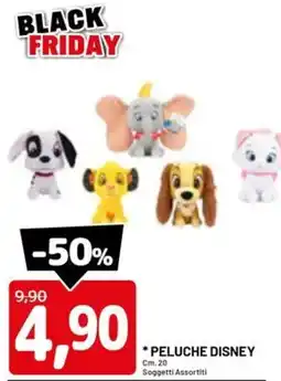 DPiù Peluche disney offerta