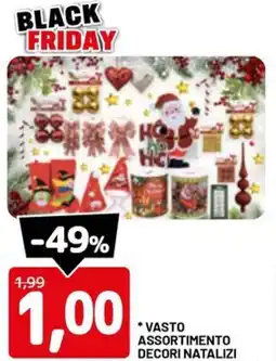 DPiù Vasto assortimento decori natalizi offerta