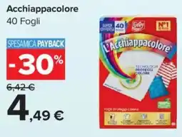 Carrefour Acchiappacolore 40 Fogli offerta