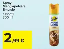 Carrefour Spray Mangiapolvere Emulsio offerta