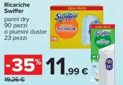 Carrefour Ricariche Swiffer offerta