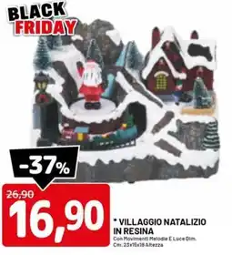 DPiù Villaggio natalizio in resina offerta