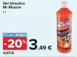 Carrefour Gel Idraulico Mr Muscle offerta