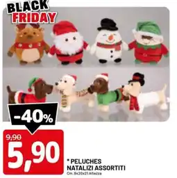 DPiù Peluches natalizi offerta