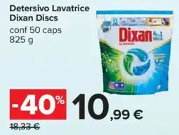 Carrefour Detersivo Lavatrice Dixan Discs offerta