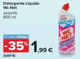 Carrefour Detergente Liquido Wc Net offerta