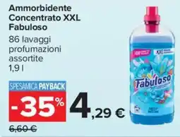 Carrefour Ammorbidente Concentrato XXL Fabuloso offerta