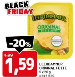 DPiù Leerdammer original fette offerta