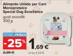 Carrefour Alimento Umido per Cani Monoproteico Special Dog Excellence offerta