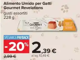 Carrefour Alimento Umido per Gatti Gourmet Revelations offerta