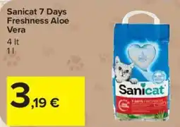 Carrefour Sanicat 7 Days Freshness Aloe Vera offerta