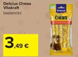 Carrefour Delicius Chews Vitakraft offerta