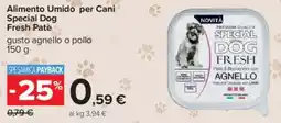 Carrefour Alimento Umido per Cani Special Dog Fresh Patè offerta