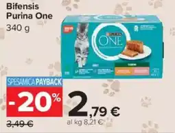 Carrefour Bifensis Purina One offerta