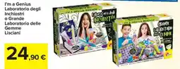 Carrefour I'm a Genius Laboratorio degli Inchiostri o Grande Laboratorio delle Gemme Lisciani offerta