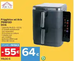 Carrefour Friggitrice ad Aria FR4612D DCG offerta