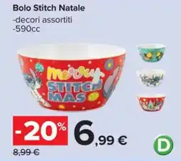Carrefour Bolo Stitch Natale offerta