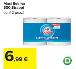 Carrefour Maxi Bobina 500 Strappi offerta