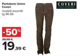 Carrefour Pantalone Uomo Coveri offerta