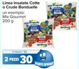 Carrefour Linea Insalate Cotte o Crude Bonduelle offerta