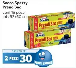 Carrefour Sacco Spazzy PrendiSac offerta