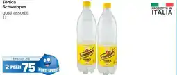 Carrefour Tonica Schweppes offerta