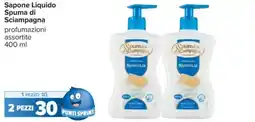 Carrefour Sapone Liquido Spuma di Sciampagna offerta