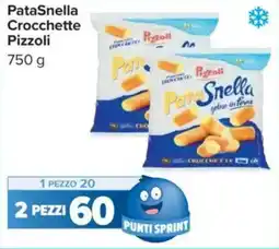 Carrefour PataSnella Crocchette Pizzoli offerta