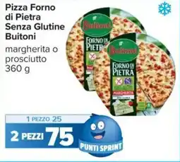 Carrefour Pizza Forno di Pietra Senza Glutine Buitoni offerta