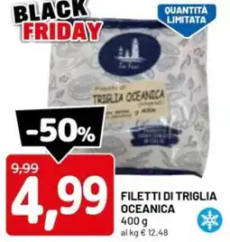 DPiù Filetti di triglia oceanica offerta