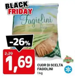 DPiù Cuor di scelta fagiolini offerta