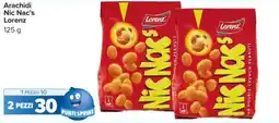 Carrefour Arachidi Nic Nac's Lorenz offerta
