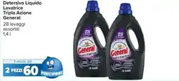 Carrefour Detersivo Liquido Lavatrice Tripla Azione General offerta