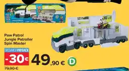 Carrefour Paw Patrol Jungle Patroller Spin Master offerta