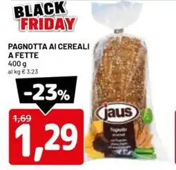 DPiù Pagnotta ai cereali a fette offerta