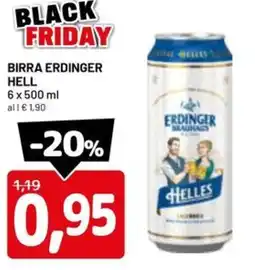 DPiù Birra erdinger hell offerta
