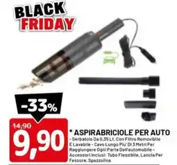 DPiù Aspirabriciole per auto offerta