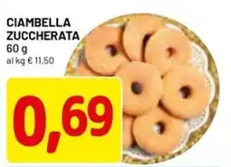 DPiù Ciambella zuccherata offerta
